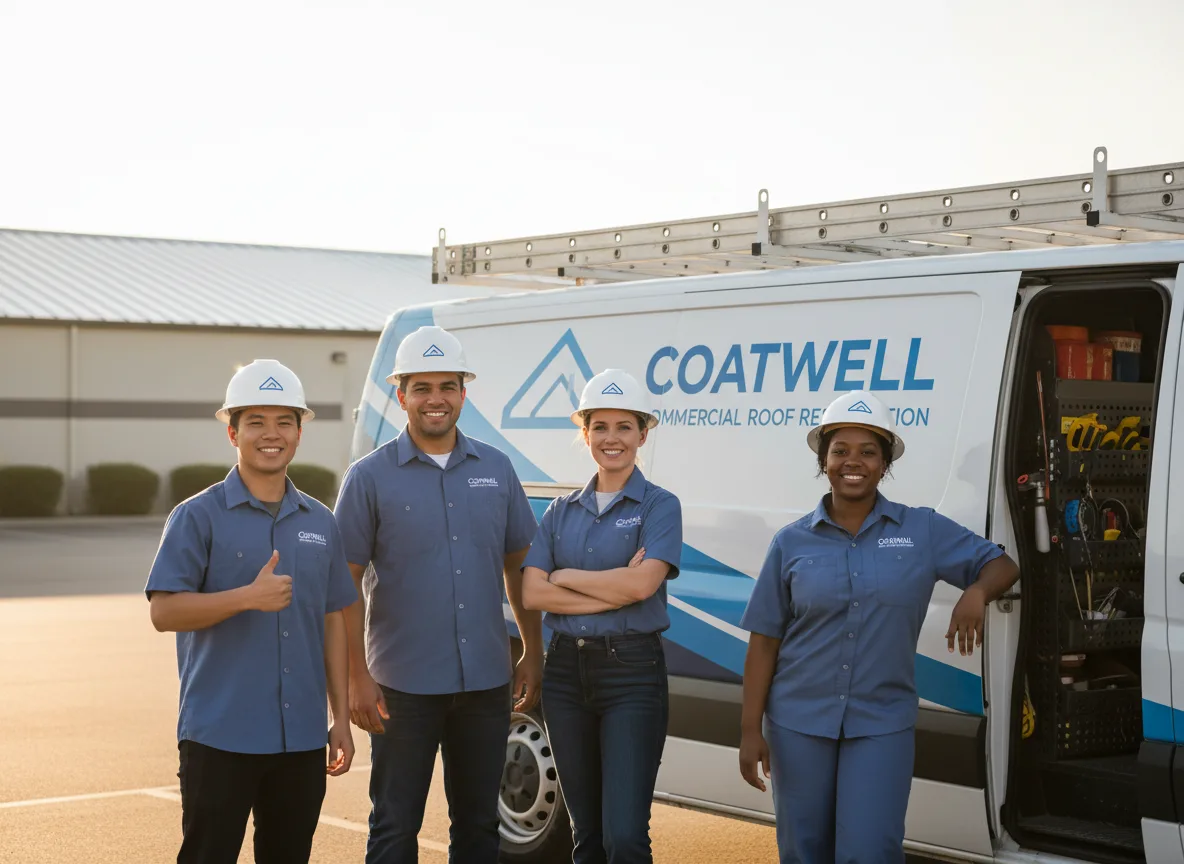 Commercial roof coating company in Sodus, MI
